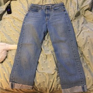 Levi’s high-rise wedgie straight jeans W27 L26